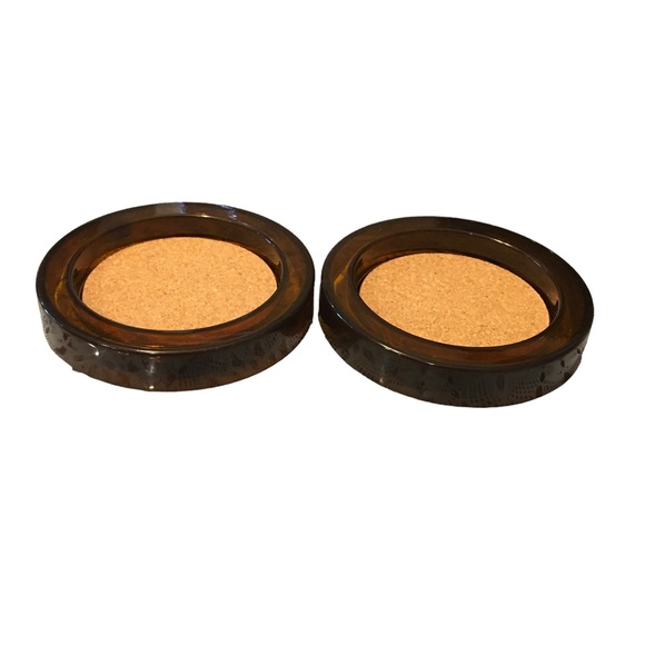 Georges Vintage Ice Bucket w/ 2 coasters - Picture 2 of 4